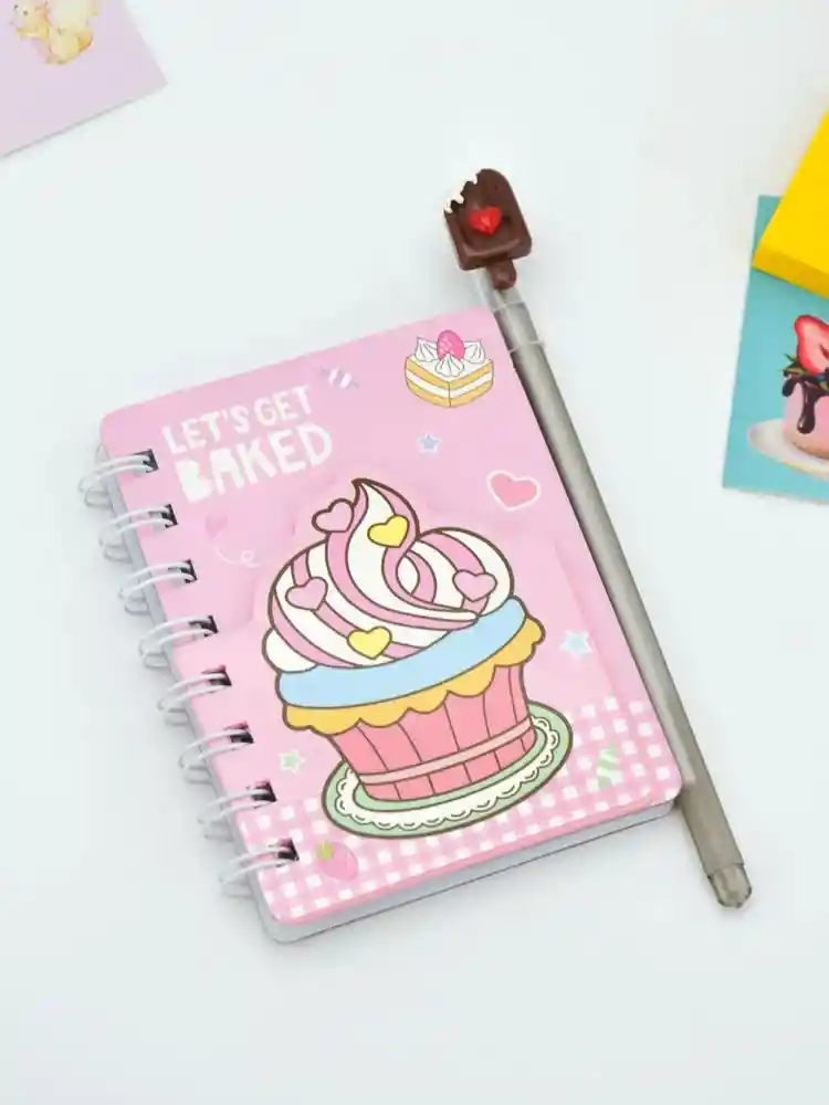 Agenda Libreta Diario Helado Cookies Cream