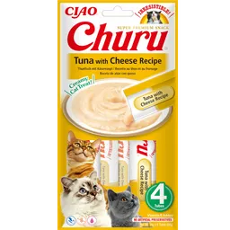 Snack Churu Atún Y Queso X4 Und