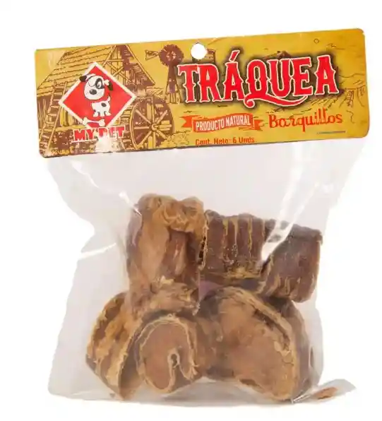 Snack Tráquea Para Perros X 6 Und