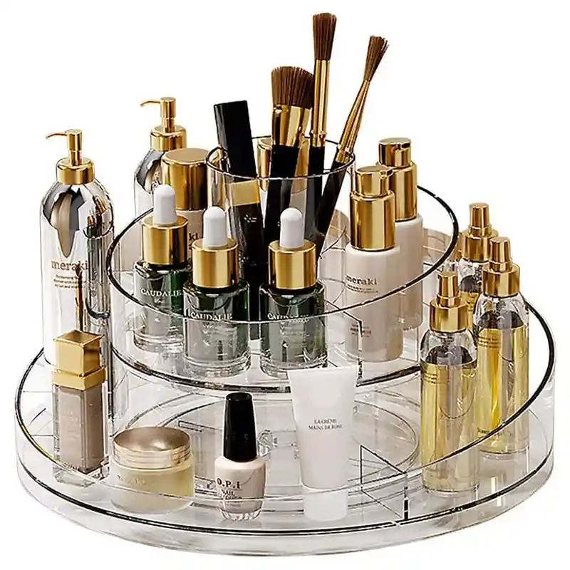 Organizador De Cosmetiquera O Maquillaje Redondo