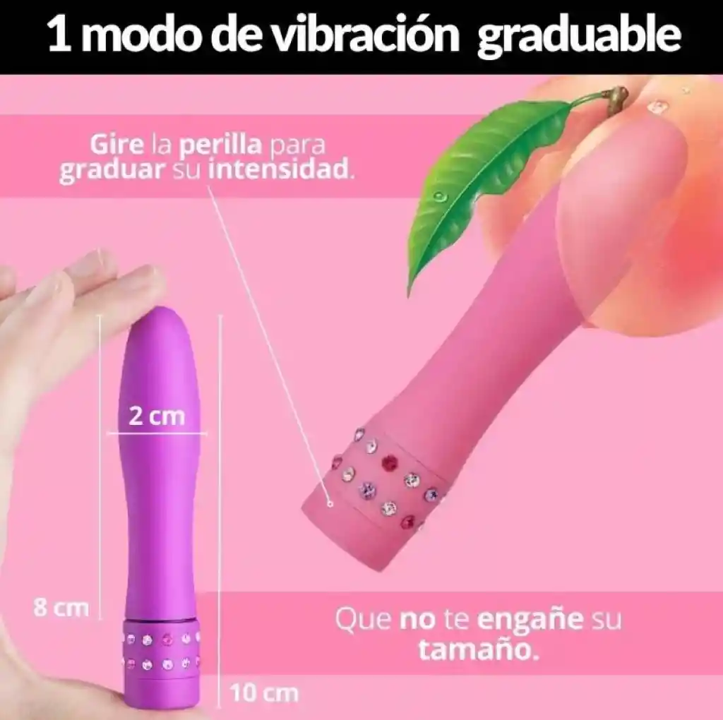 Bala Diamond Princess Vibrador