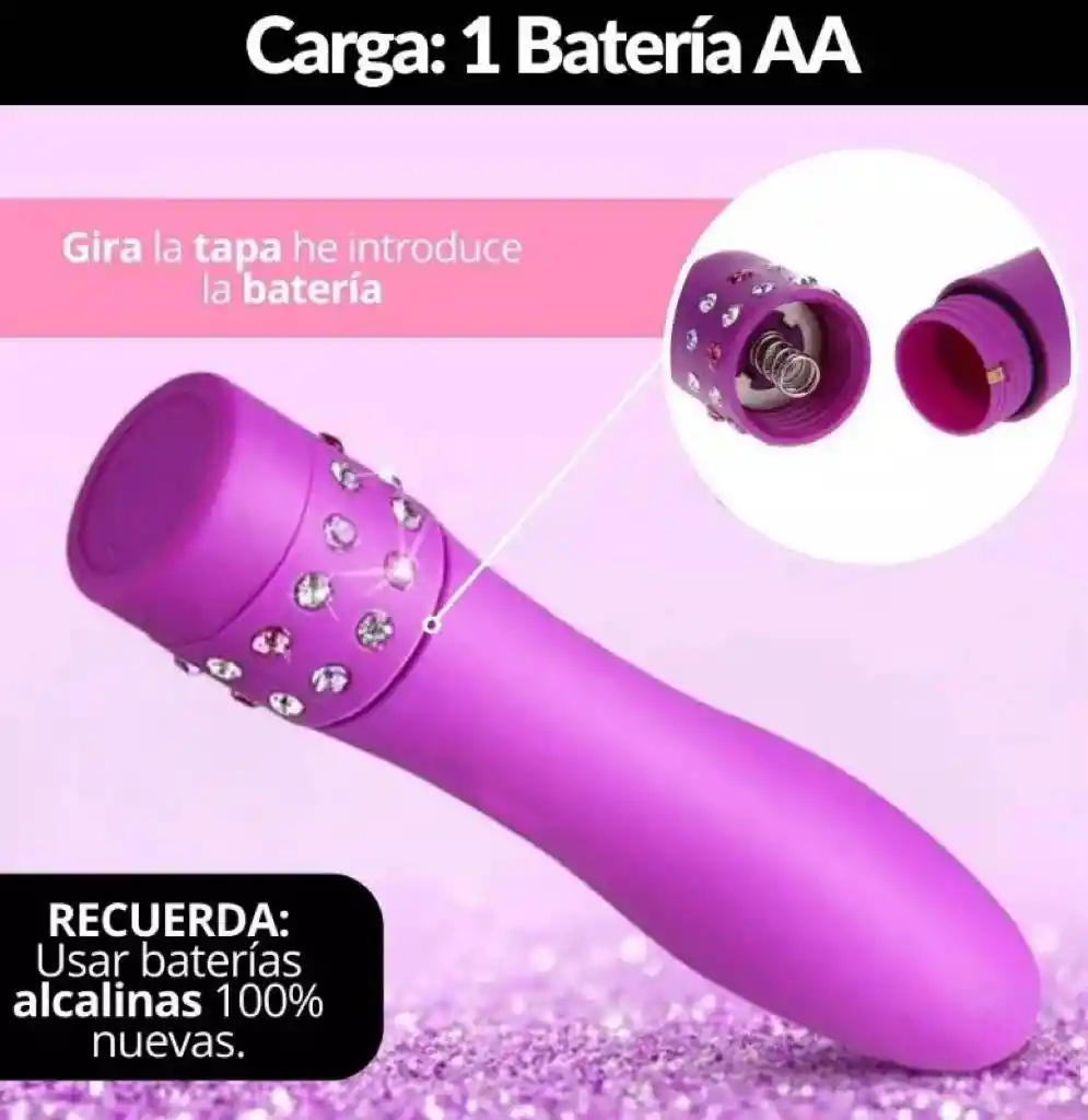 Bala Diamond Princess Vibrador