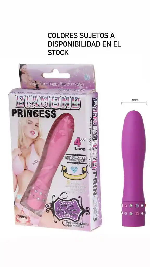 Bala Diamond Princess Vibrador