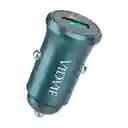 Cargador Carro Cigarrera 3 A Carga Rápida 18w Vidvie Cc520 + Cable Usb Tipo C