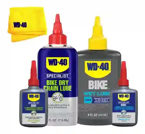 Lubricante De Cadenas Condiciones Húmedas Y Secas Wd-40® X2