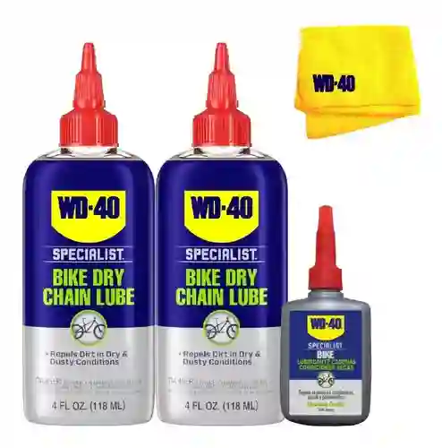 Lubricante Para Cadena Condiciones Secas Wd-40® 4oz X2 Und