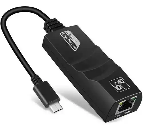 Adaptador Tipo C A Rj45 Gigabit / Adaptador Usb 3.1 Tipo C A Rj45 Usb Lan Ethernet Gigabit