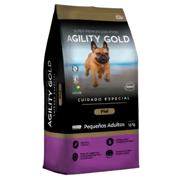 Agility Gold Piel Peq Adul 1.5kg