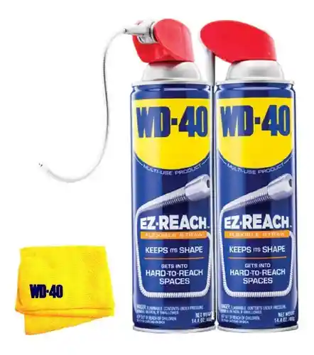 Wd-40® Lubricante Multiusos Ez Reach 408ml/ 14.4oz X2 Und