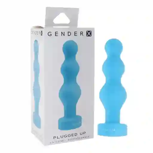 Plug Anal Con Vibración Triple Esfera Gender X