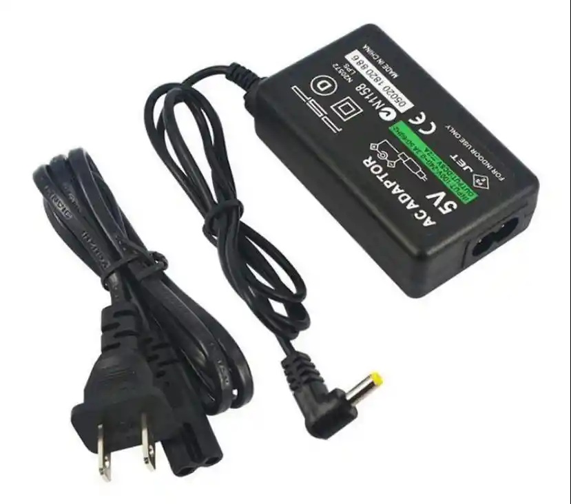 Cargador Adaptador De Energia + Pila Para Psp 1000 Nueva