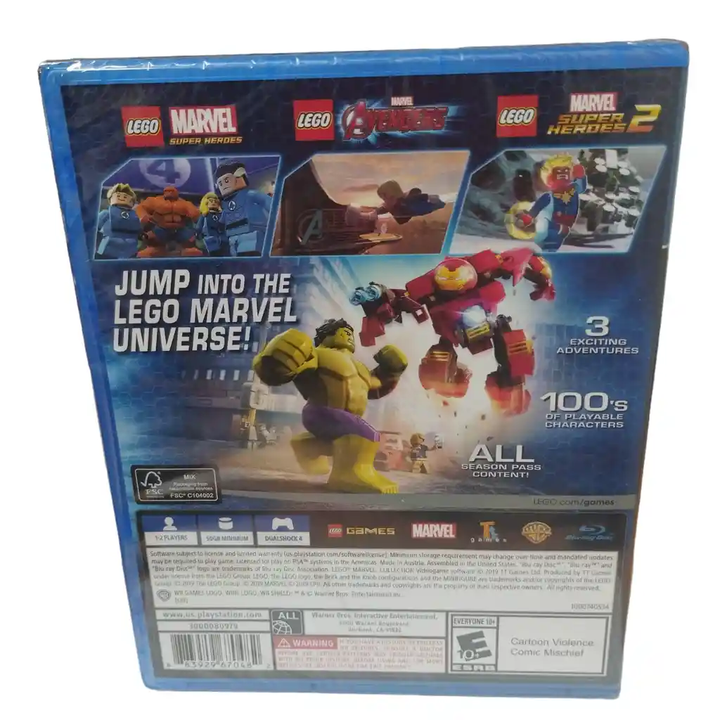 Lego Marvel Colletion Ps4 Juego Fisico Nuevo Sellado