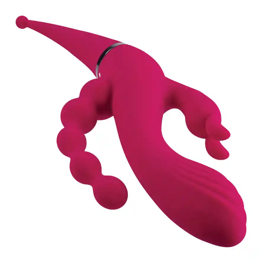 Vibrador Cuatro Estimulaciones Gender X