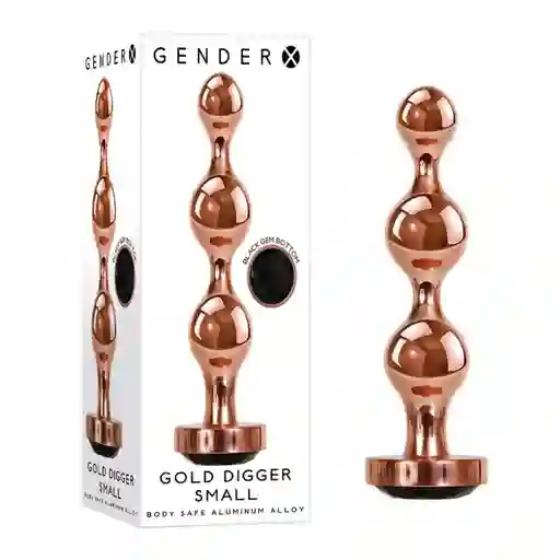 Plug Anal Oro Pequeño Gender X