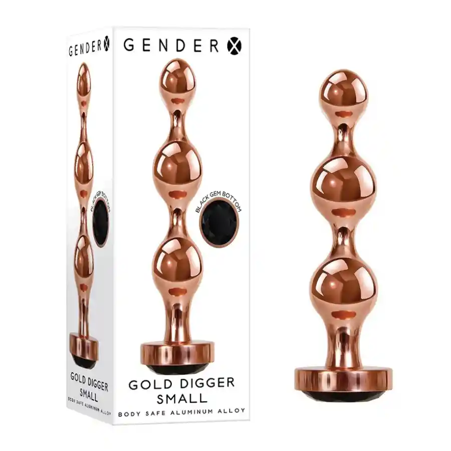 Plug Anal Oro Pequeño Gender X