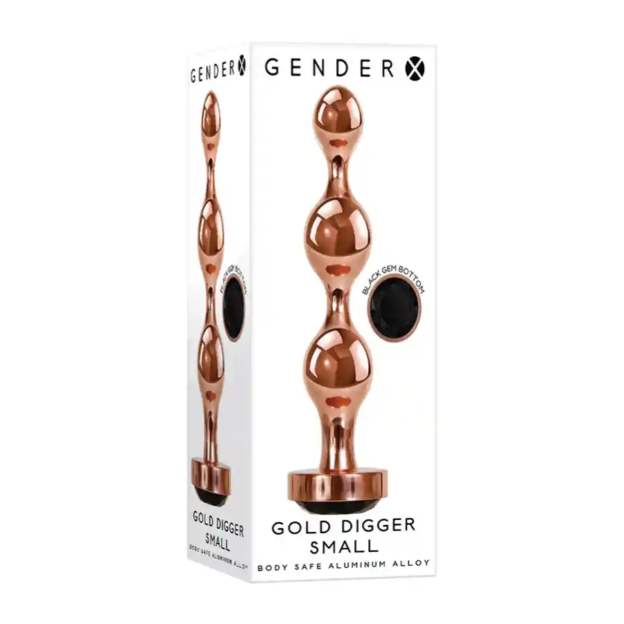 Plug Anal Oro Pequeño Gender X