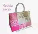 Bolso Cesta Artesanal Zuncho Mujer Regalo Detalle Ecoamigable Sostenible Moda