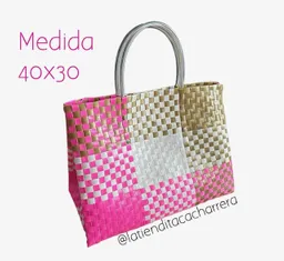 Bolso Cesta Artesanal Zuncho Mujer Regalo Detalle Ecoamigable Sostenible Moda