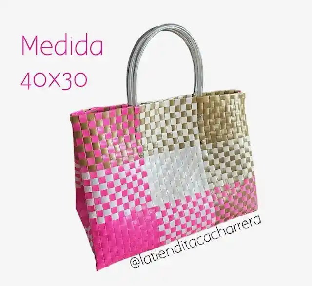 Bolso Cesta Artesanal Zuncho Mujer Regalo Detalle Ecoamigable Sostenible Moda