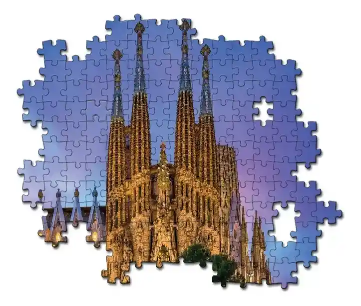 Rompecabezas 500 Piezas Sagrada Familia Barcelona Clementoni