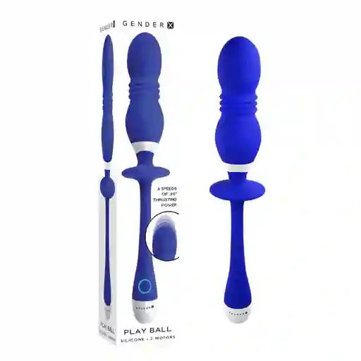 Vibrador Bolas Giratorias Gender X