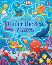 Libro Infantil Educativo Laberintos Bajo El Mar Para Niños