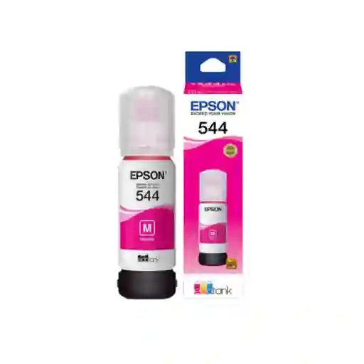 Botella De Tinta Epson T544 L3110/l3150/l3160/l5590 70ml Magenta 7.500 Pag.