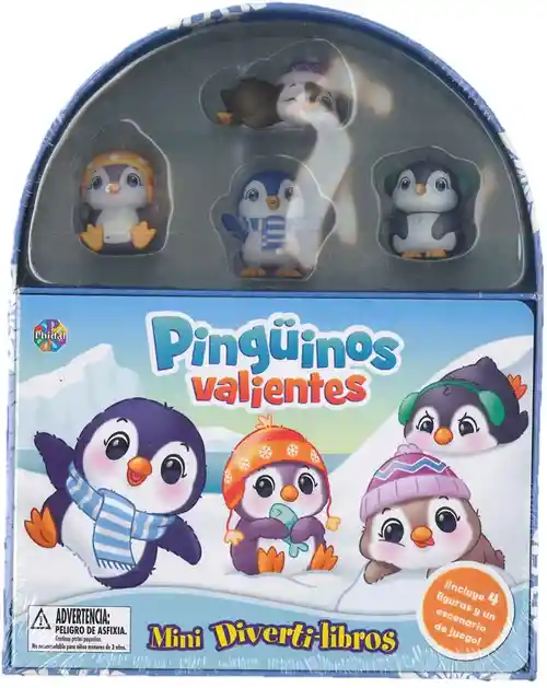 Mini Divertilibros - Pingüinos Valientes