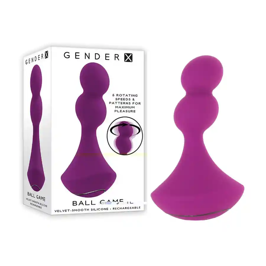 Plug Anal Bola De Juego Gender X