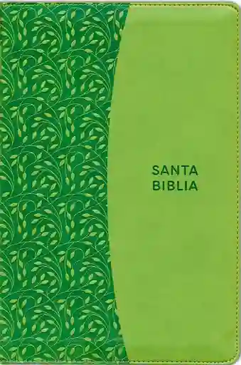Biblia Rvr 1960/letra Grande/imitación Piel Verde