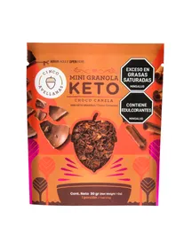 Granola Keto Choco Canela Cinco Avellanas 30 Gr