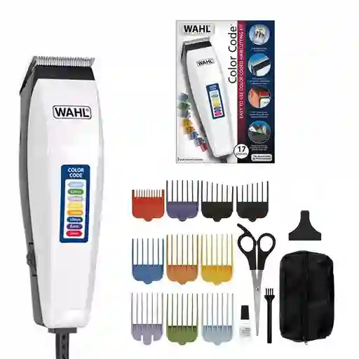 Maquina Peluquera Wahl Color Code 17 Piezas