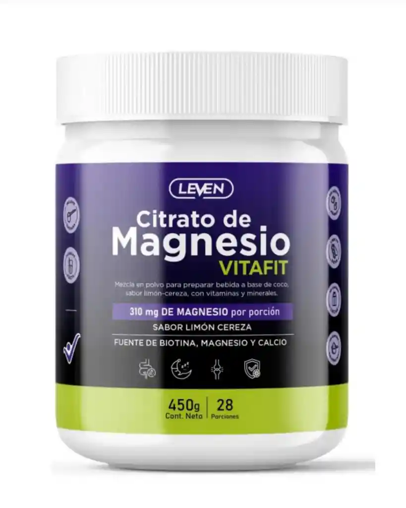 Citrato De Magnesio Vitafit 450gr