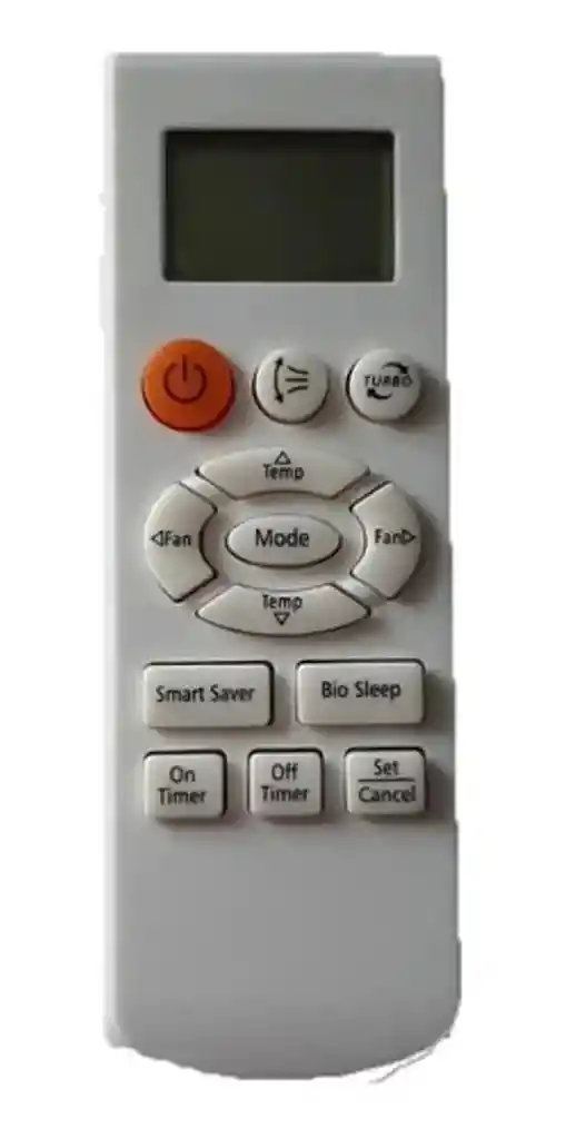 Control Remoto Aire Acondicionado Samsung
