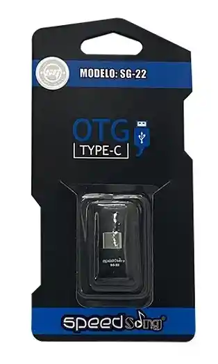 Adaptador Otg Usb Tipo C Speed Song Sg-22 X Unidad