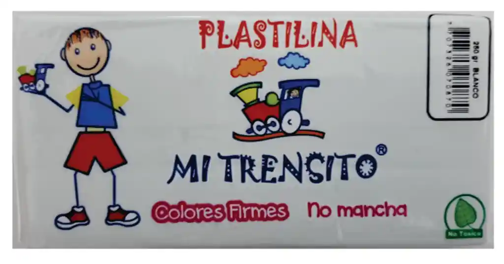 Plastilina Barra Blanca 250gr