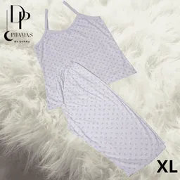 Pijama Para Dama Capri Talla Xl