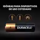 Pilas Duracell Alcalinas Aa Paquete De 2 Unidades Original