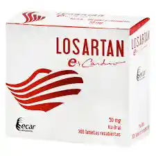 Losartan 50 Mg 300 Tbs Ec