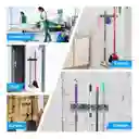 Soporte Base Para Escobas Y Traperos