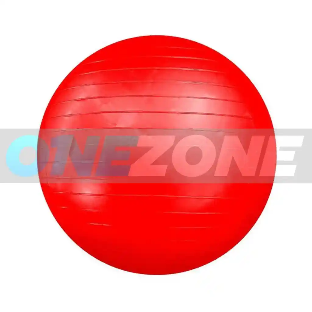 Pelota Fitnes Jump Ball 65 Centimetros/ Rojo + Bomba De Inflar