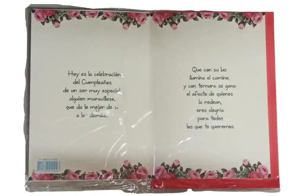 Tarjeta Regalo Mensaje Y Lluvia De Sobres Cumpleaños Mujer Colmodernas G 15cmx20