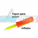 Pelota Fitnes Jump Ball 65 Centimetros/ Rojo + Bomba De Inflar