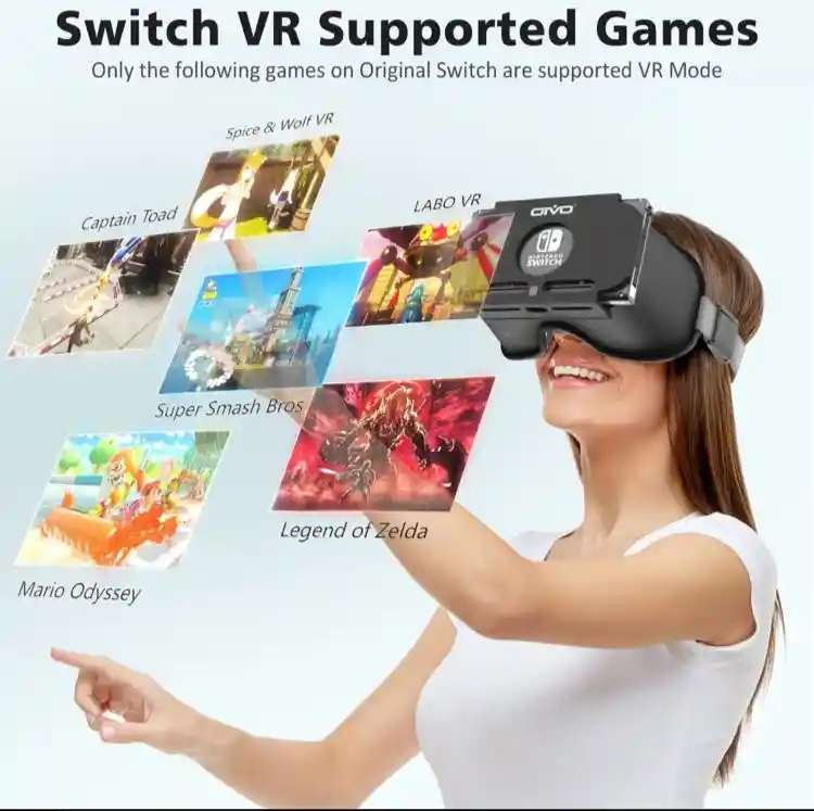 Gafas De Realidad Virtual Para Nintendo Switch