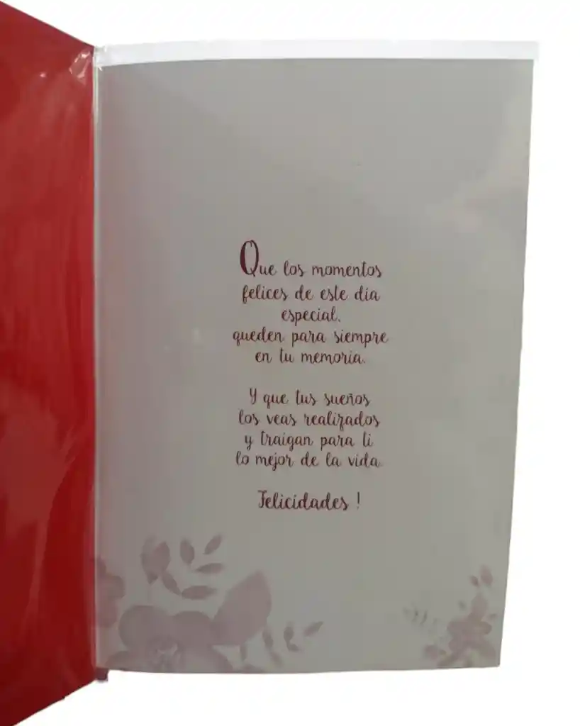 Tarjeta Regalo Mensaje Y Lluvia De Sobres Cumpleaños Mujer Colmodernas E 17x13cm