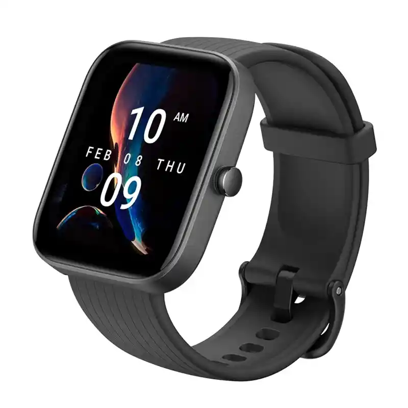 Reloj Inteligente Amazfit Bip 3 Pro Pantalla De 1,69" Negro