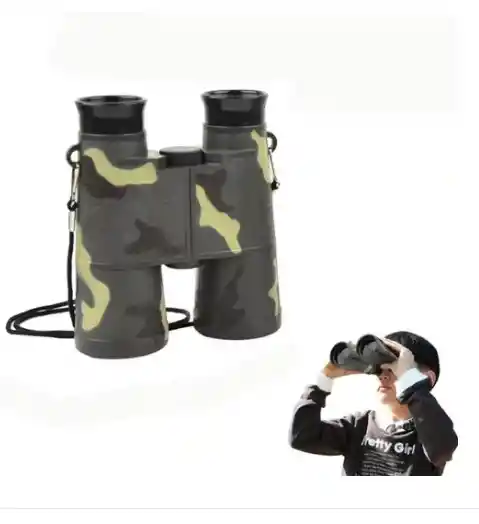 Binoculares Camuflados Militar Deportivos 6x35mm Telescopio Portátil Para Niños