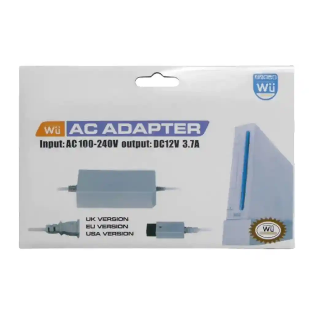 Adaptador Cargador Fuente De Poder Compatible Con Wii