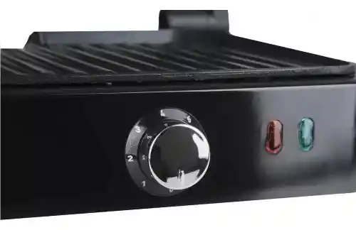 Asador Parrilla Eléctrica 2000w Color Plateado Sokany
