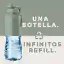 Termo Botella Agua Termica Inoxidable Buffer + 4 Tapas